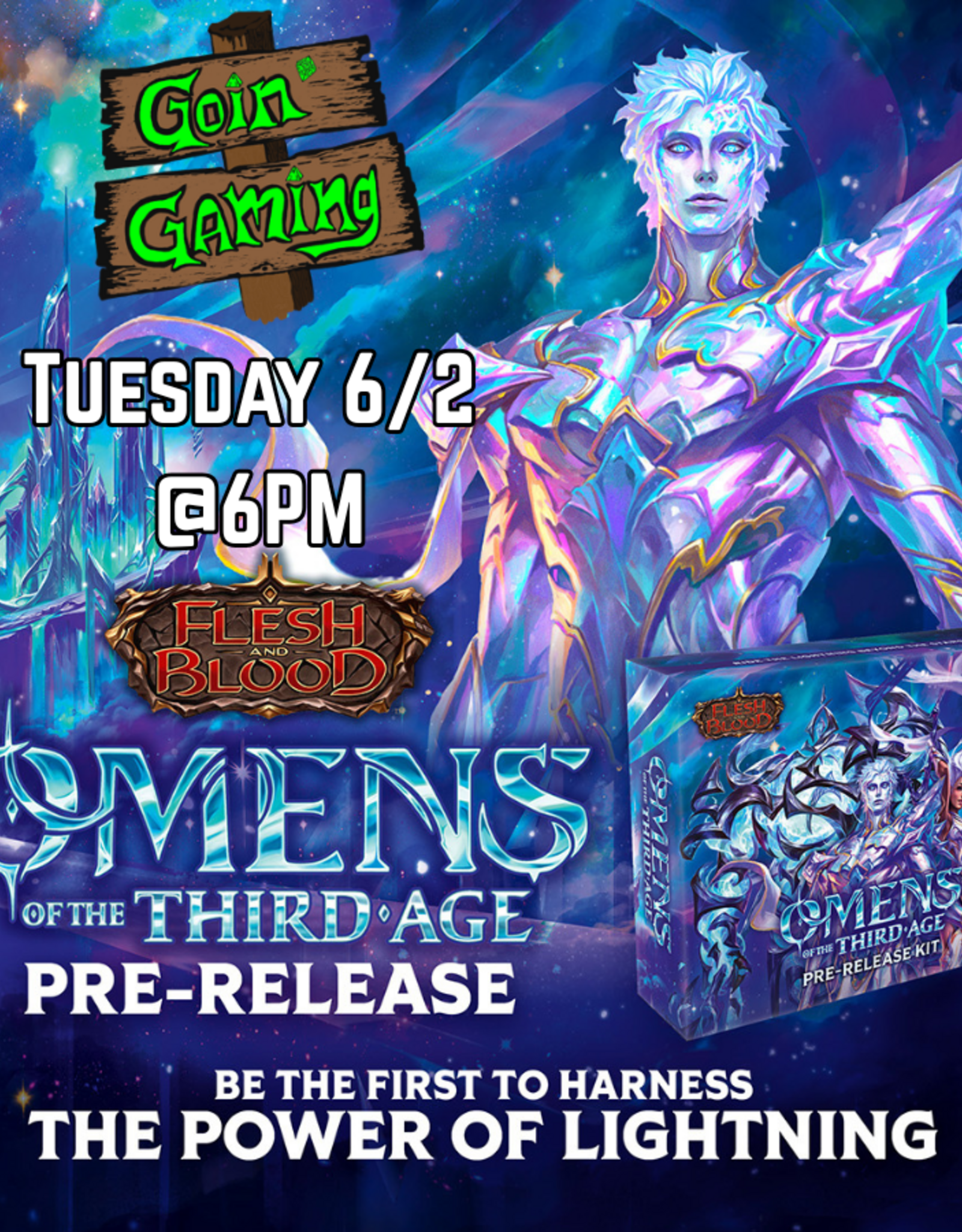 Legend Story Studios FAB: Omens of the Third Age Prerelease Tuesday 6/2 6:00PM @Goin' Gaming