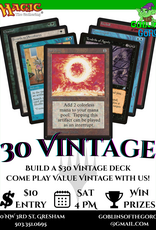 MTG 30 Vintage Event @Goblins