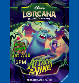 Disney Lorcana Lorcana Attack of the Vine! Prerelease Event @Goin' Gaming Sat 7/18 @ 1:00PM