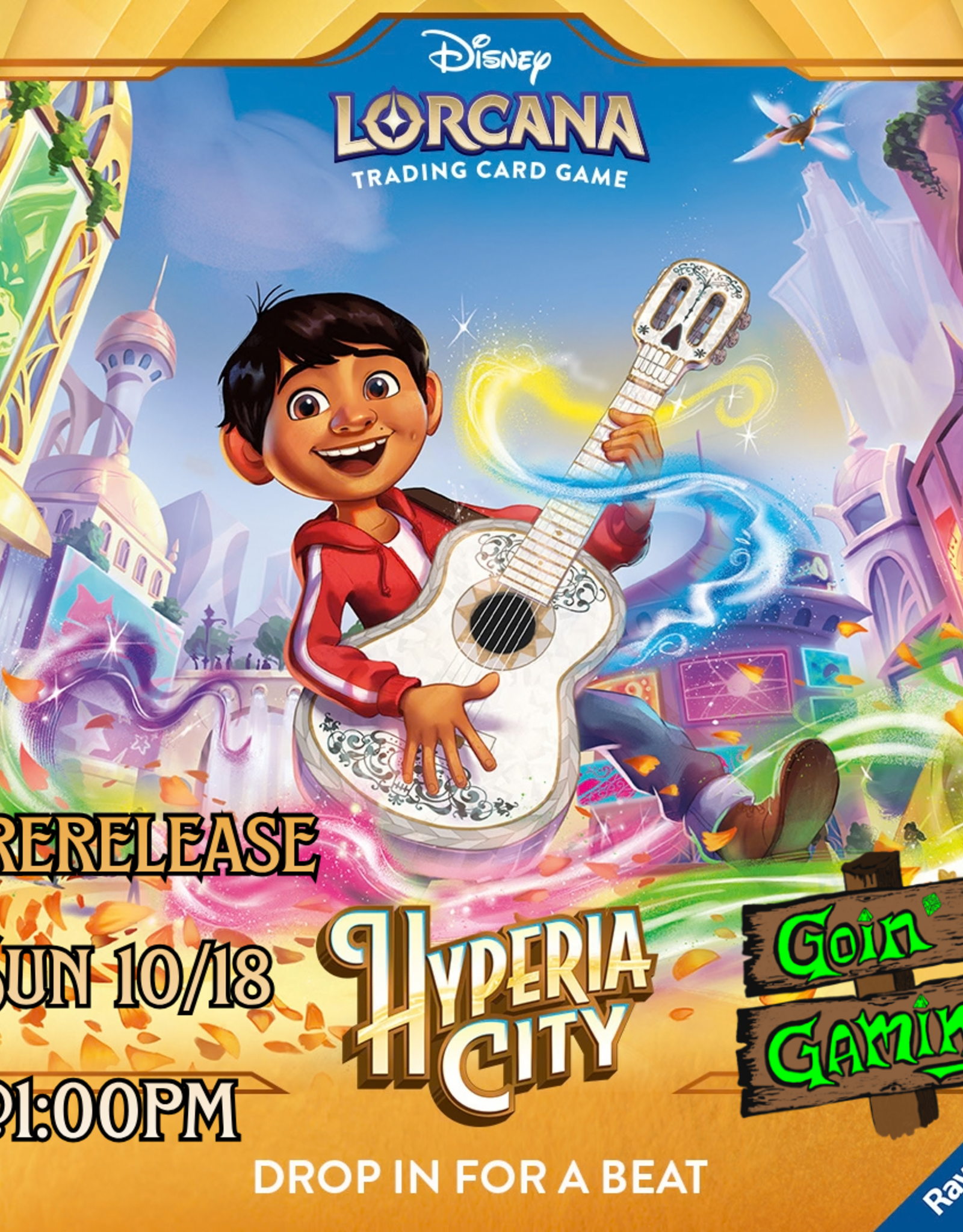 Disney Lorcana Lorcana Hyperia City Prerelease Event @Goin' Gaming