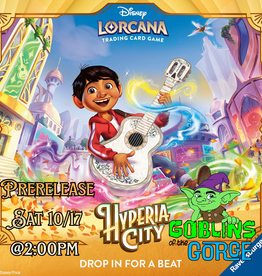 Disney Lorcana Lorcana Hyperia City Prerelease Event @Goblins of the Gorge