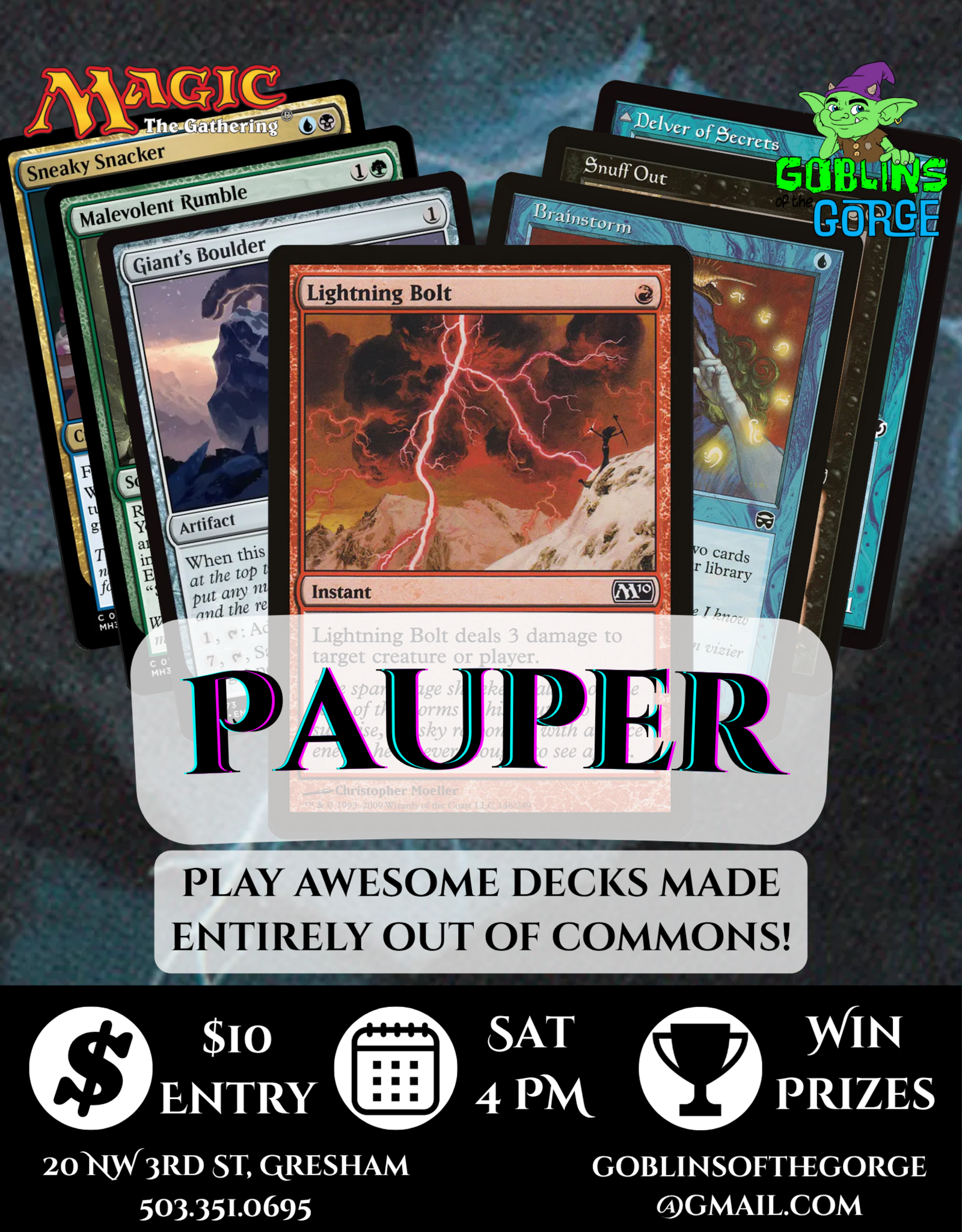 MTG Pauper Event @ Goblins