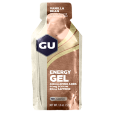 GU Energy Labs Vanilla Bean, GU Energy Gel, Single Pkt