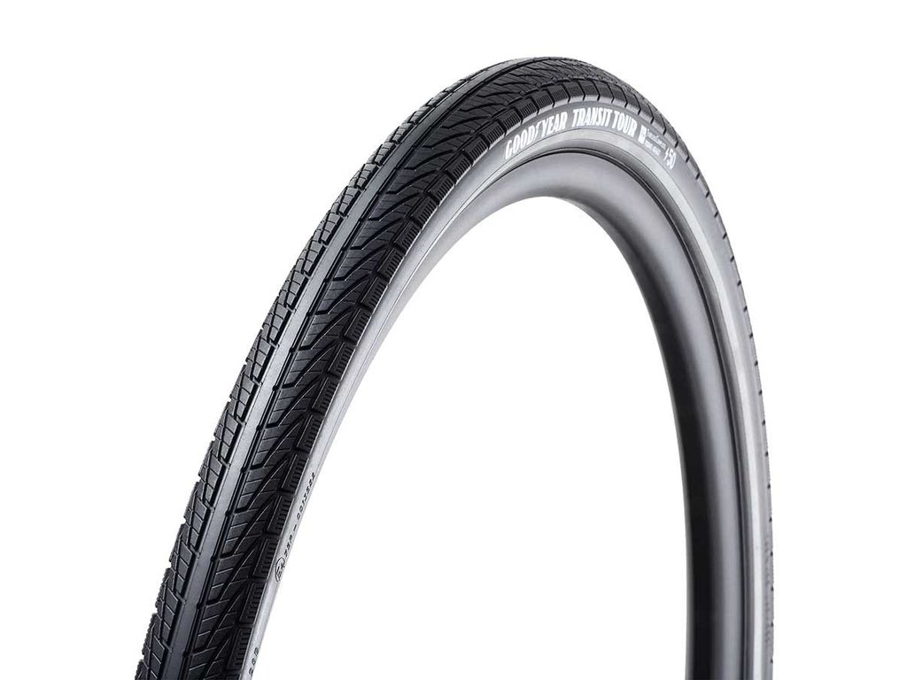 Folding Tubeless Ready Black 700x40C R:Armor Dynamic:Silica4 Goodyear Transit Tour Tire 60TPI