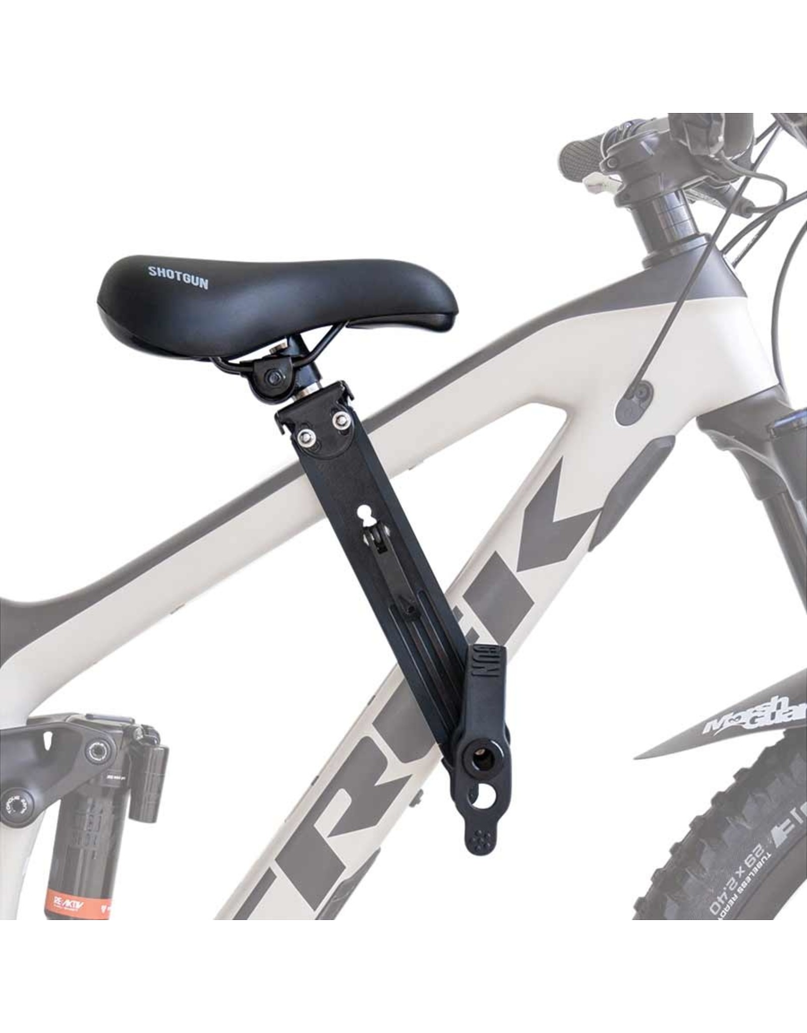 white mtb seat