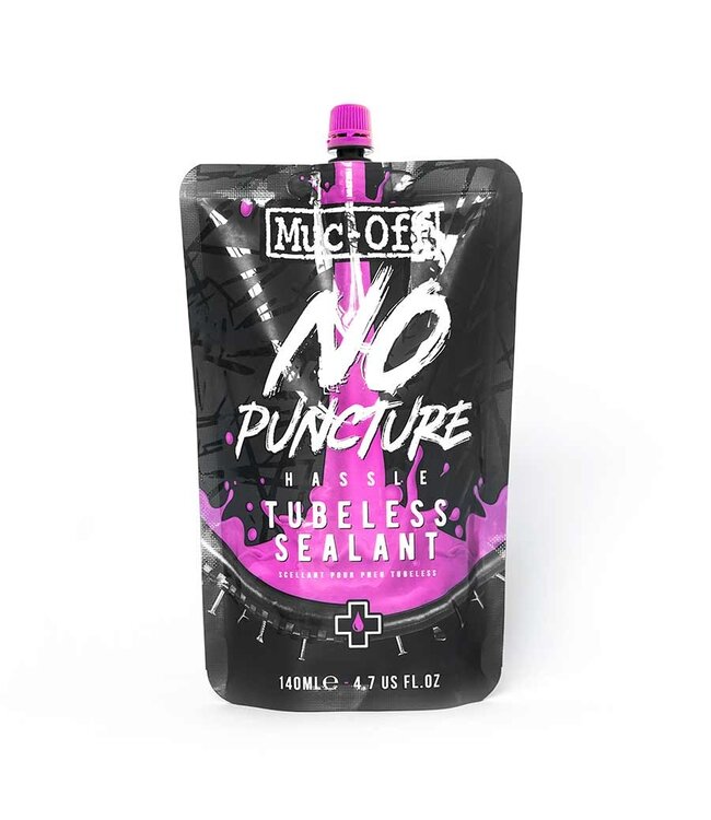 Muc-Off No Puncture Hassle Tubeless Sealant, 140ml, 821CA (FR/ENG)