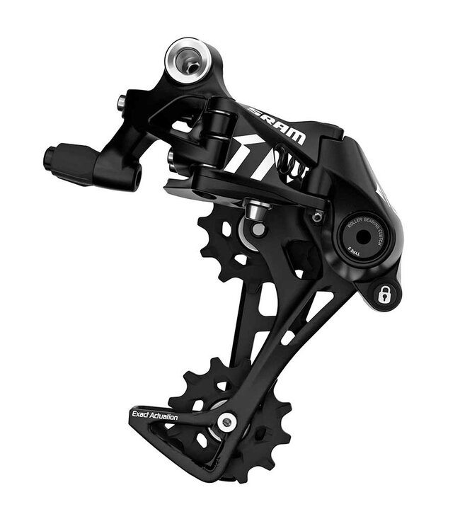 SRAM Apex 1, Rear derailleur, 11sp., Long cage, Black