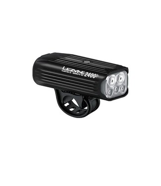 Lezyne Lezyne, Mega Drive 2400+ Loaded, Light, Front, Black