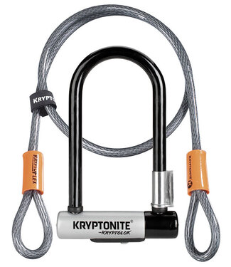 Kryptonite KRYPTOLOK Mini-7 (BLK) W/4 Cable
