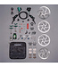 SRAM MAVEN Ultimate Teal Splatter Expert Brakes Kit