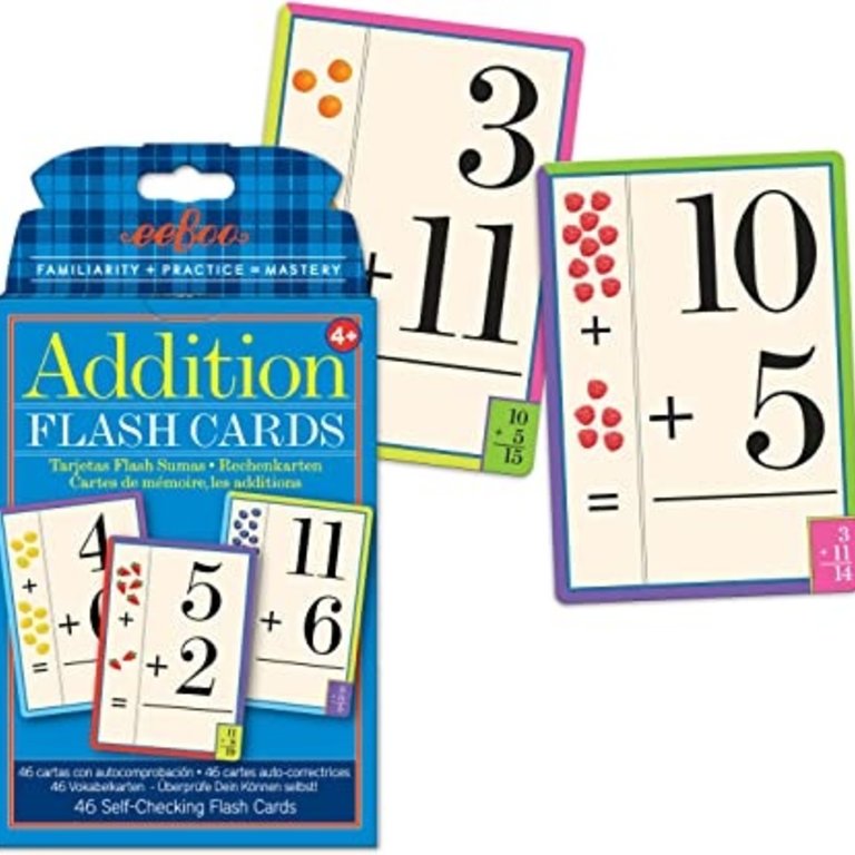 eeBoo Math Flash Cards