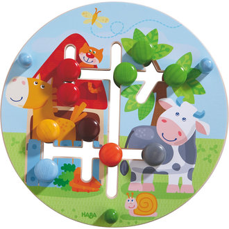 Haba Motor Skills Board Farm
