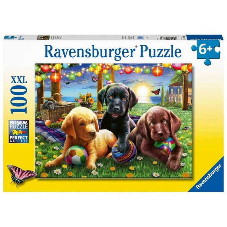 Ravensburger Puppy Picnic 100pc Jigsaw Puzzle