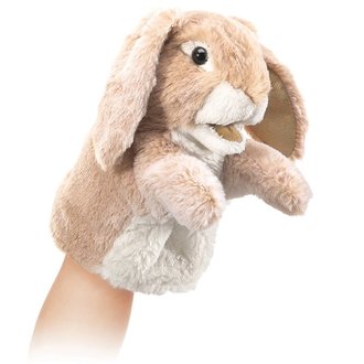 Folkmanis Little Lop Rabbit Stage Puppet