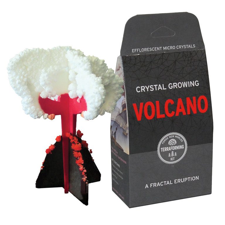 Crystal Growing Volcano