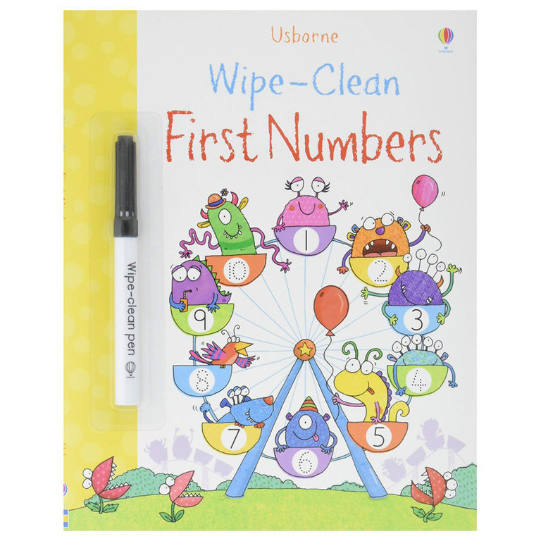 Usborne Books Wipe Clean First Numbers