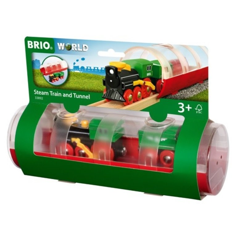 BRIO Brio Steam Train & Tunnel 33892