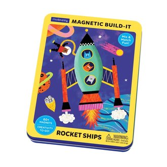 Chronicle Magnetic Rocket Ships Tin