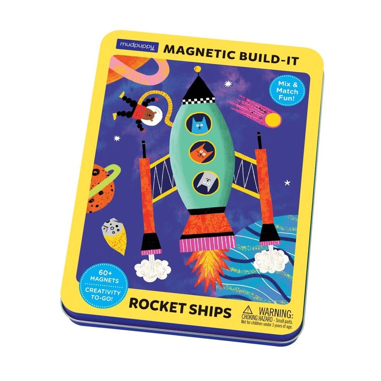 Chronicle Magnetic Rocket Ships Tin