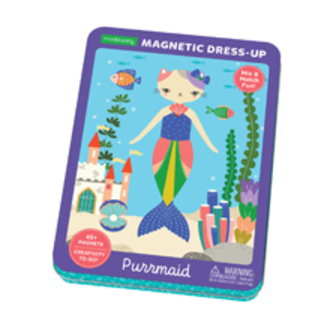 Chronicle Magnetic Purrmaid Dress Up Tin