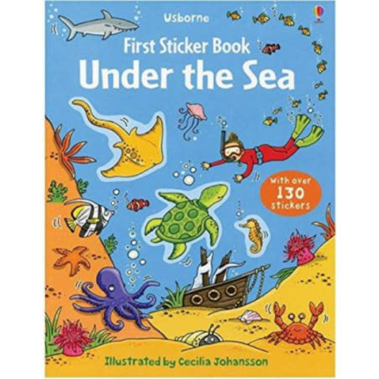 Usborne Books First Sticker Book Under the Sea