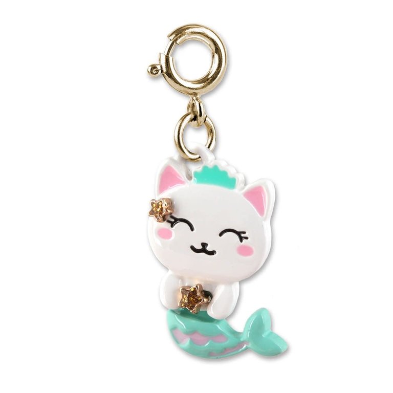 Gold Purrmaid Charm