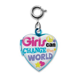 Girls Can Change the World Locket Charm Girls Can Change the World Locket Charm