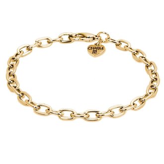 Gold Chain Charm Bracelet Gold Chain Charm Bracelet