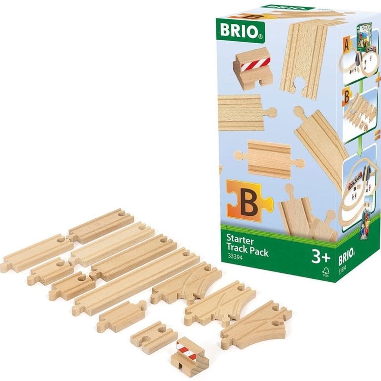 BRIO Brio Starter Train Track Pack 33394