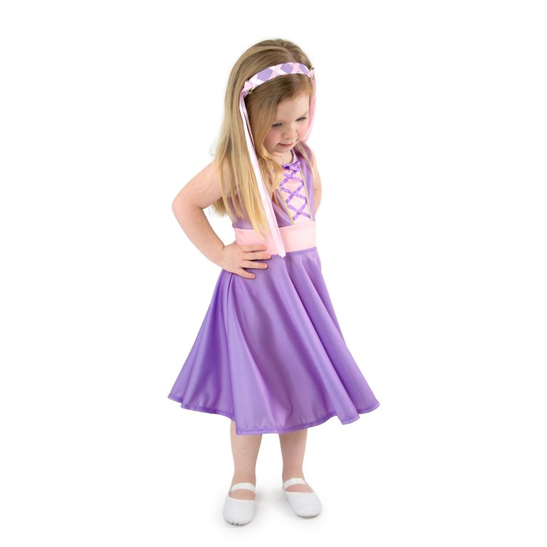 Little Adventures Rapunzel Twirl Dress