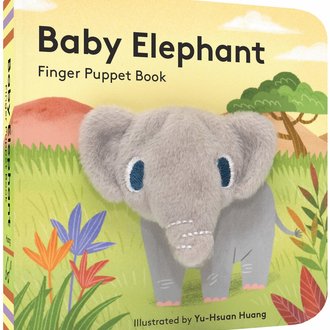 Baby Elephant Finger Puppet Board Book