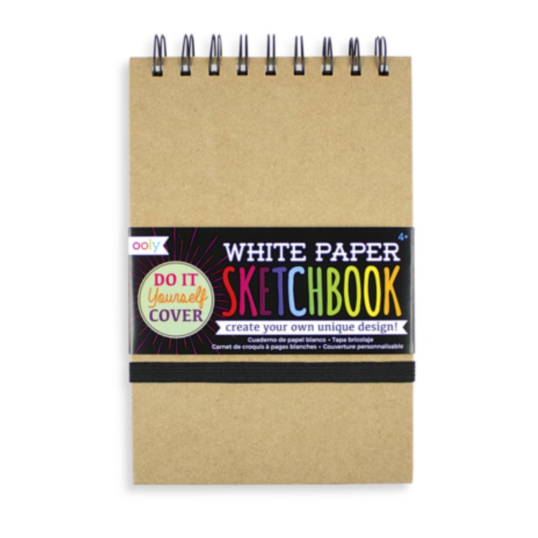 Ooly Small White Paper Ringbound Sketchbook