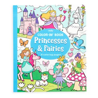 Ooly Princesses & Fairies Color-in’ Book