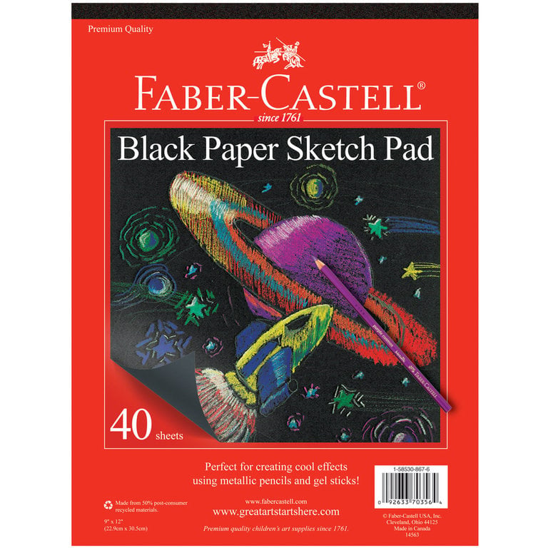Faber Castell Big Black Paper Sketch Pad