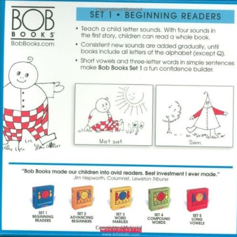 Bob Books Beginning Readers Set 1