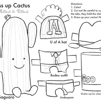 Dress Up Cactus Dress Up Cactus