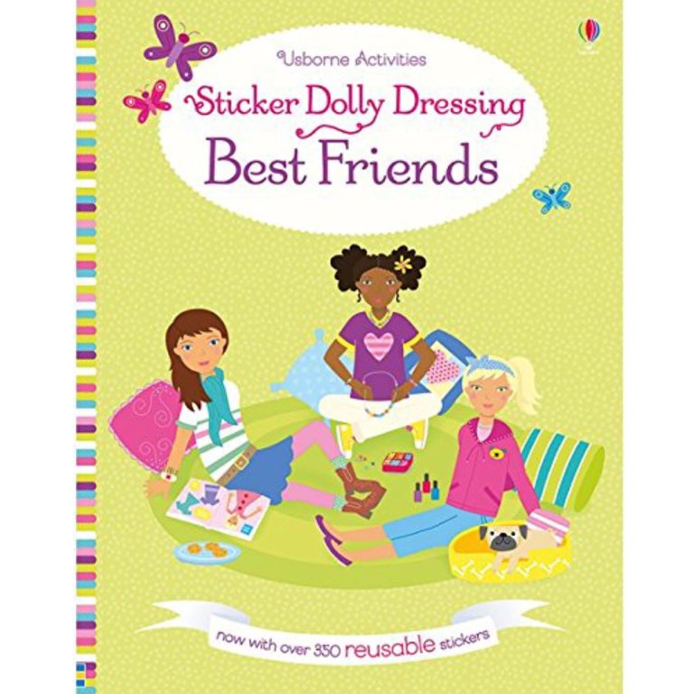 Usborne Books Sticker Dolly Best Friends