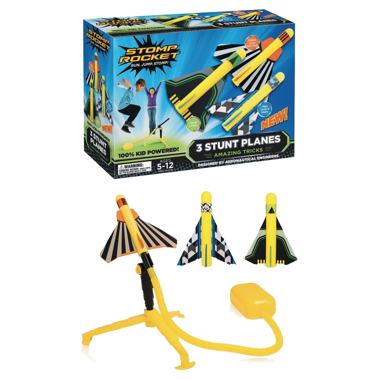 Stomp Rocket Stunt Planes