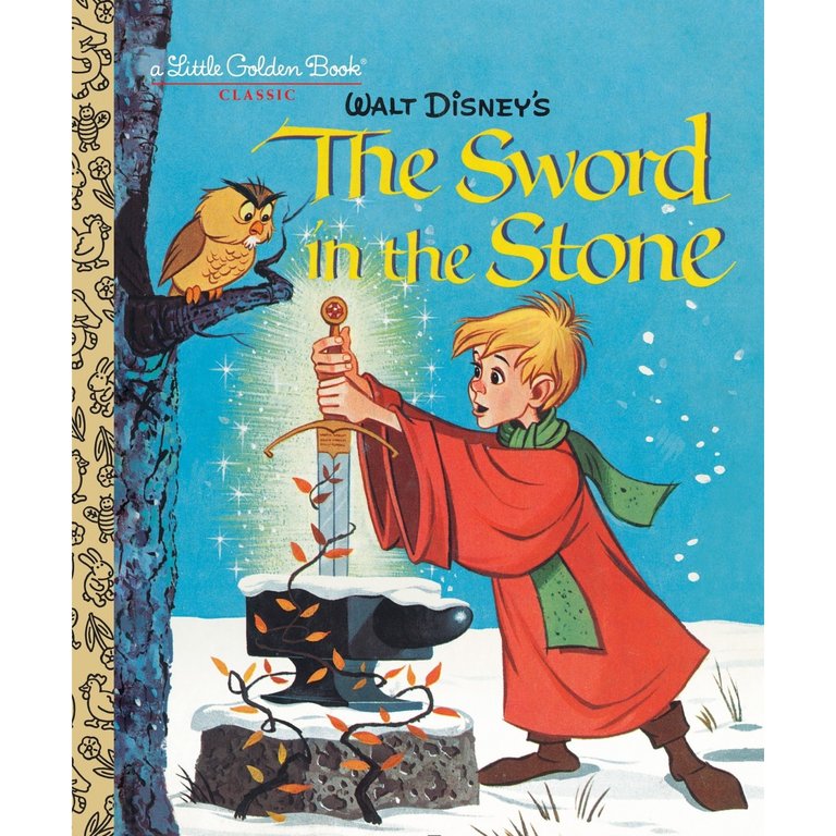 Little Golden Book Disney's Sword In The Stone