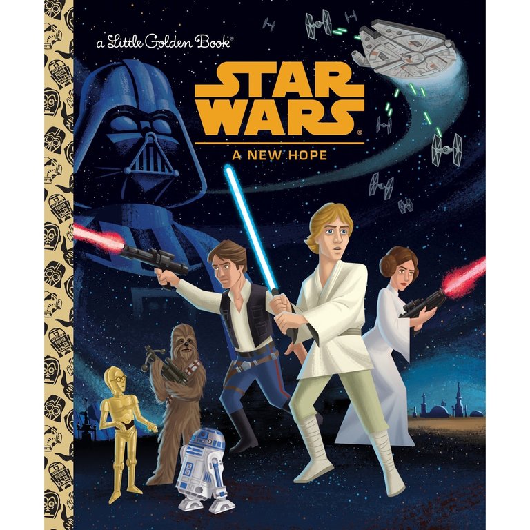 Little Golden Book Star Wars A New Hope