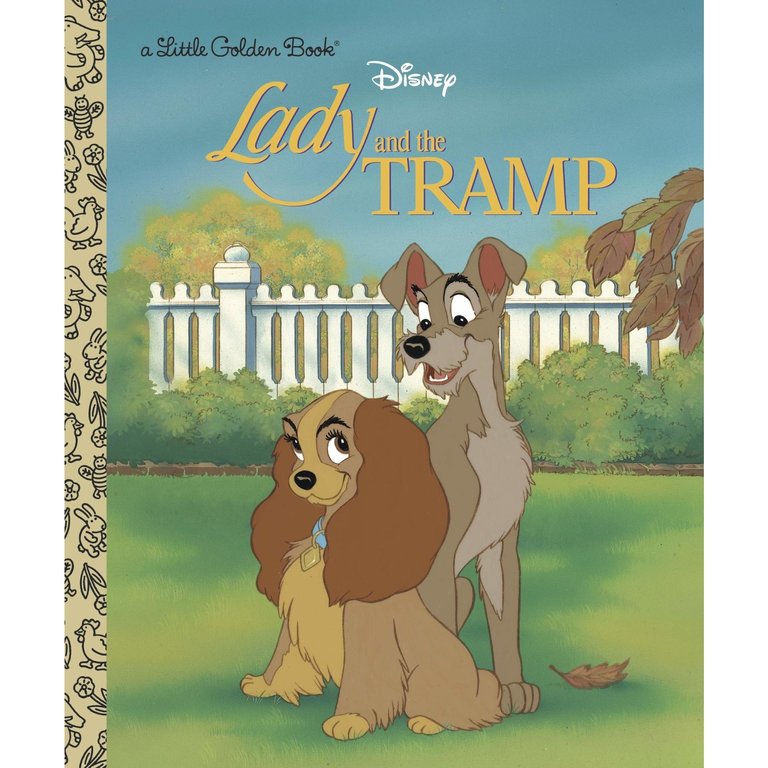 Little Golden Book Disney Lady and the Tramp