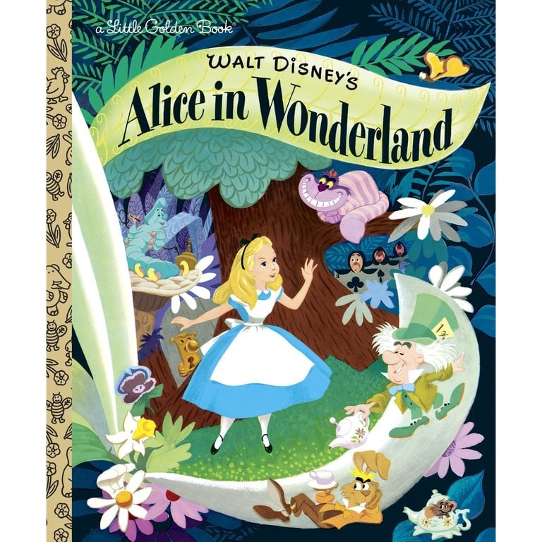 Disney's Alice In Wonderland Little Golden Book
