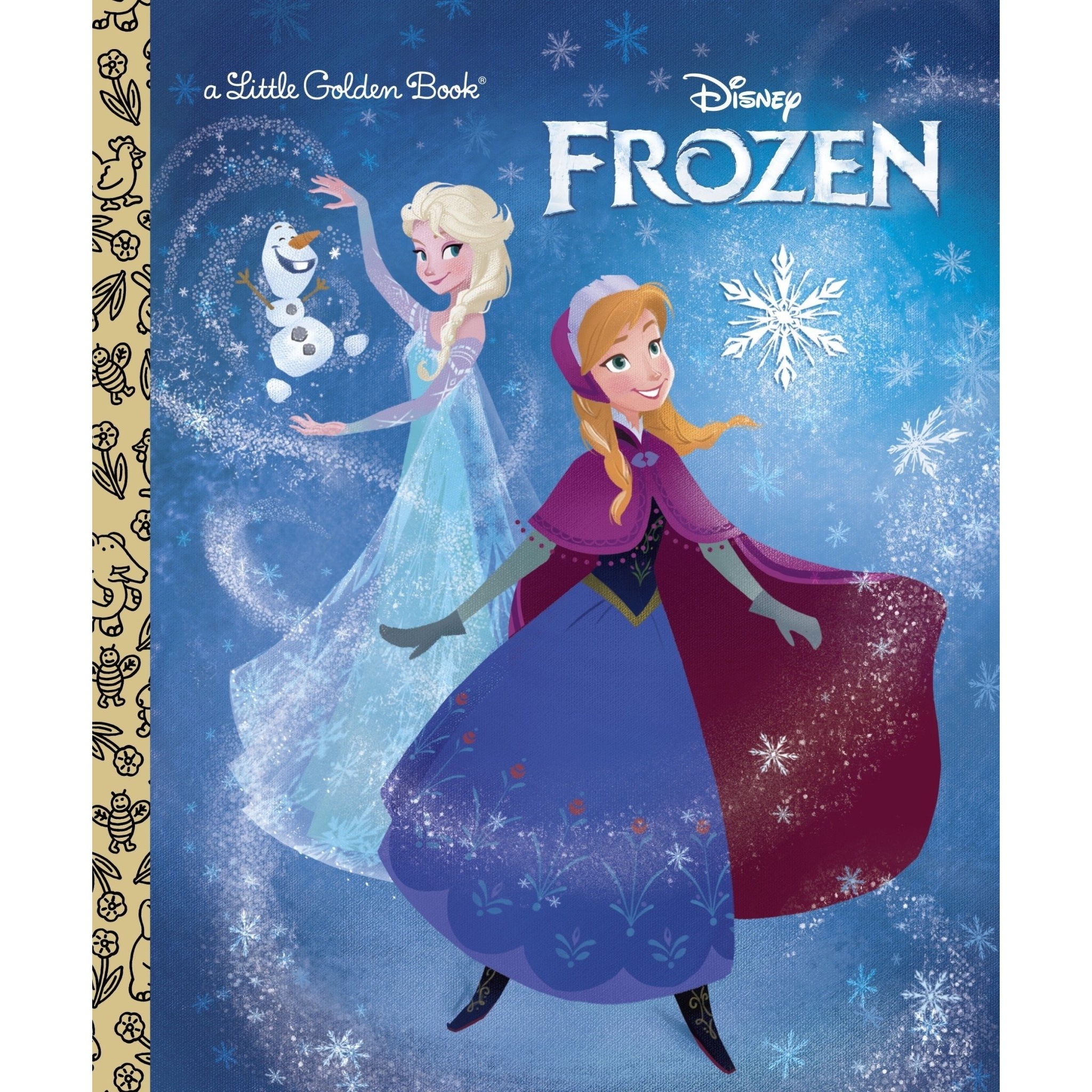 洋書 Disney Frozen a Little Golden Book Frozen Little Golden Book - Mildred & Dildred