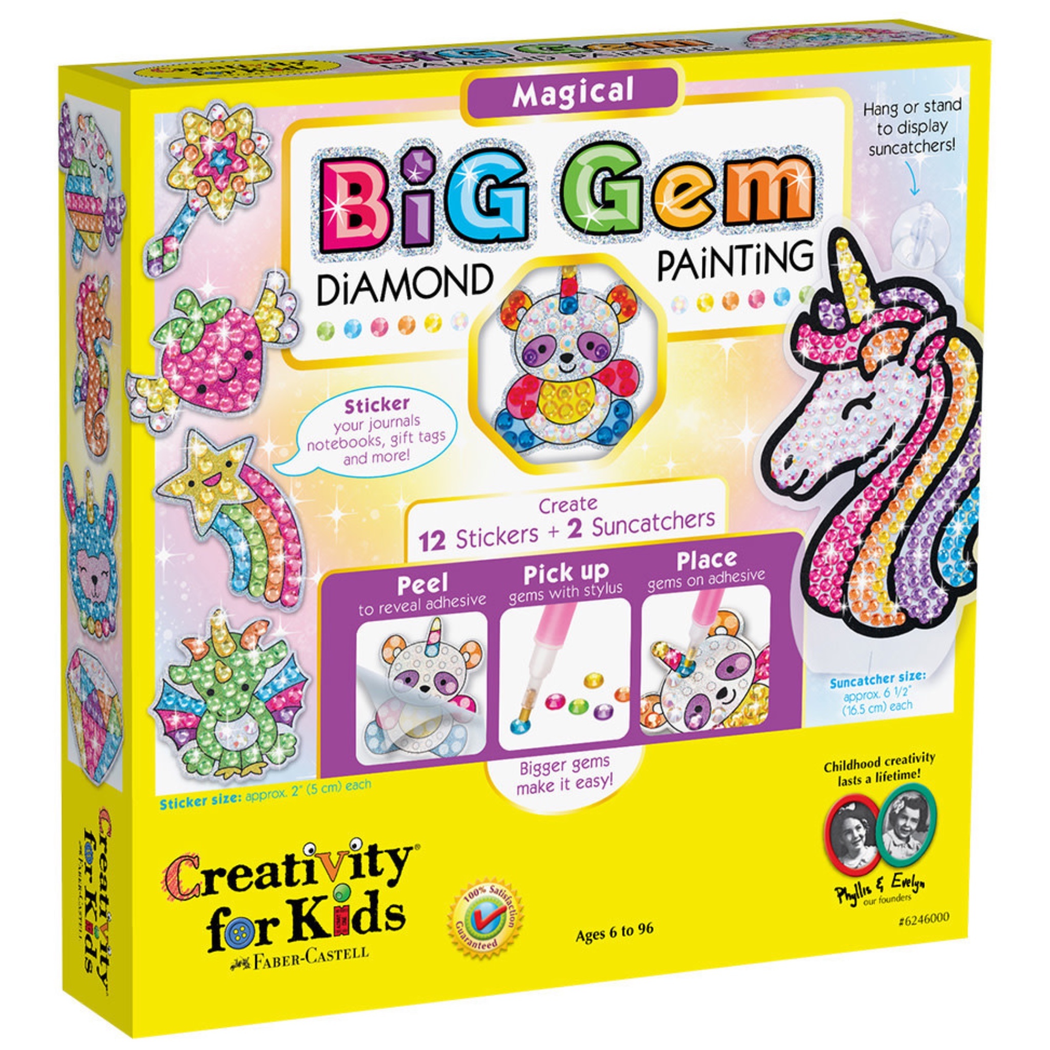 Creativity for Kids Big Gem Diamond Painting Kit - Create Your Own