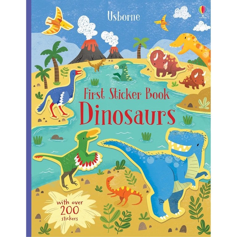 Usborne Books First Sticker Book Dinosaurs