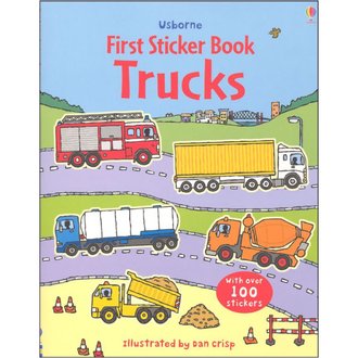 Usborne Books Trucks First Sticker Book