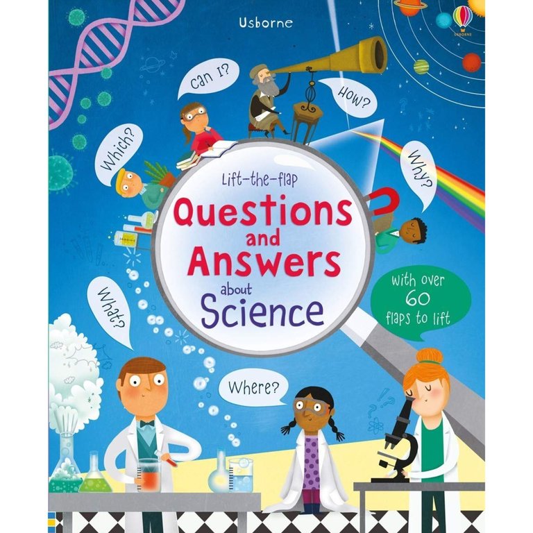 Usborne Books Q&A Lift-The-Flap Books Science
