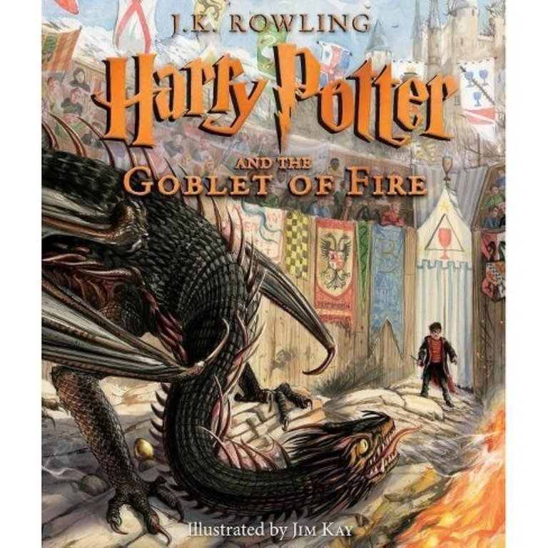Illustrated Harry Potter Books 4 Goblet of Fire