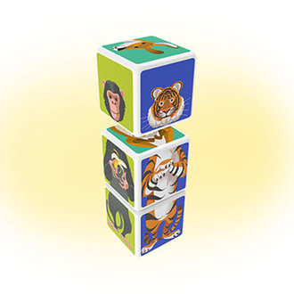 Magicube Magnetic Blocks Animals 3pc Magicube Magnetic Blocks Animals 3pc