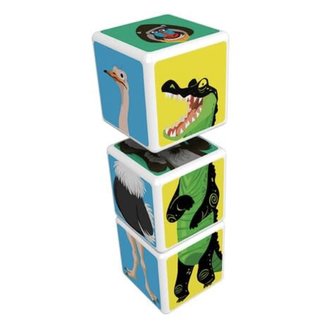 Magicube Magnetic Blocks Savanna Animals 3pc Magicube Magnetic Blocks Savanna Animals 3pc